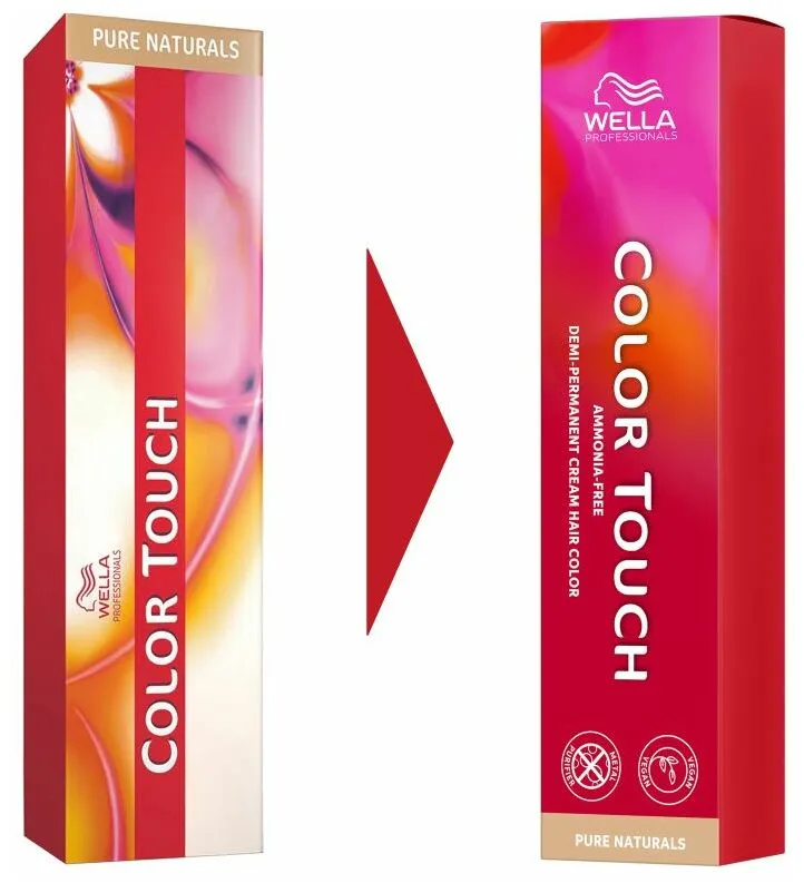Wella Color Touch Pure Naturals 60ml - 2/0 black