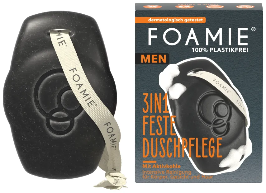 Foamie 3 in 1 Body Bar For Men - What A Man
