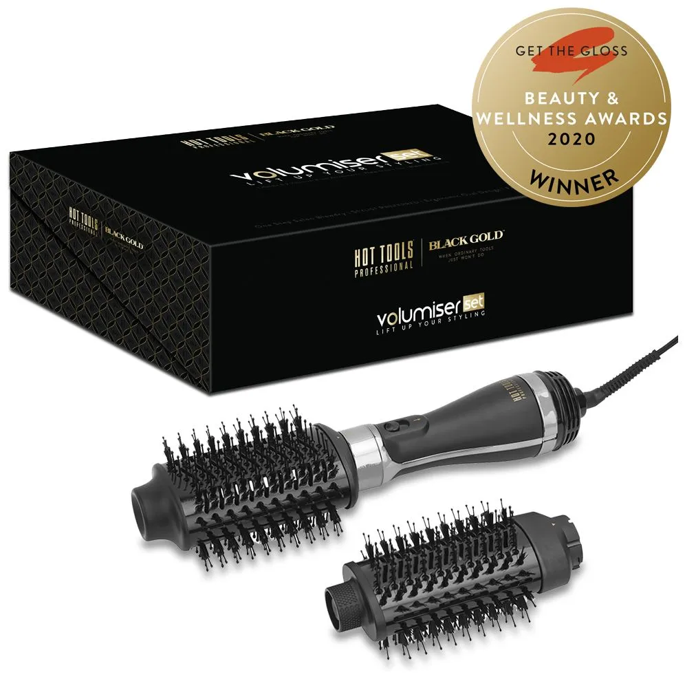 Hot Tools Professional Black Gold Volumiser Set