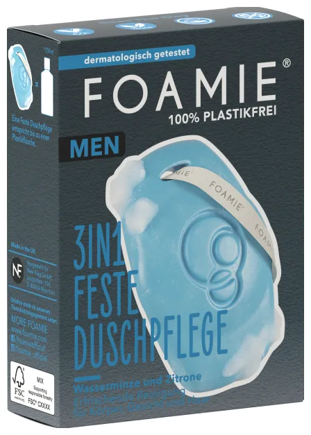 Foamie 3 in 1 Body Bar For Men - What A Man