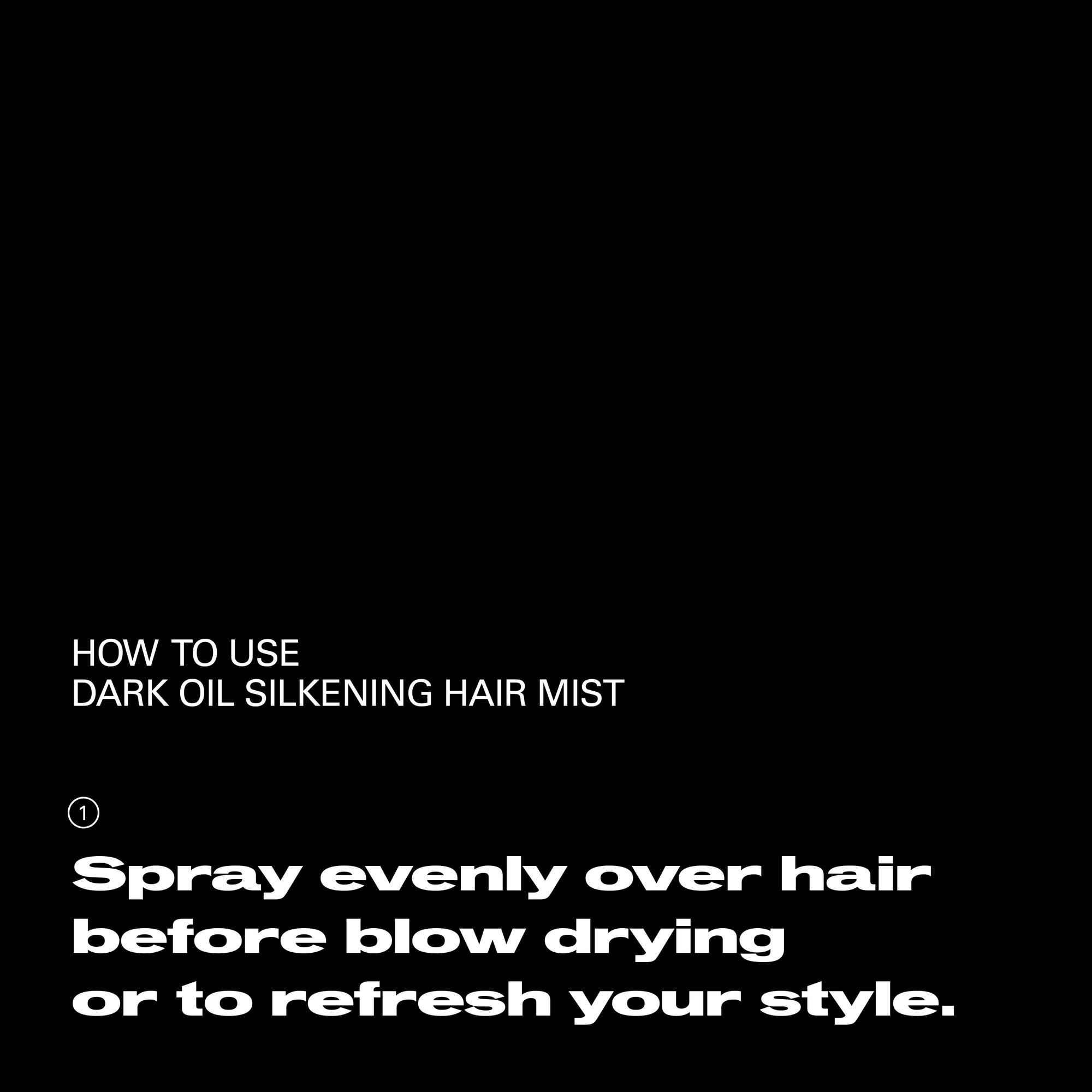 Sebastian Dark Oil Silkening Hair Mist