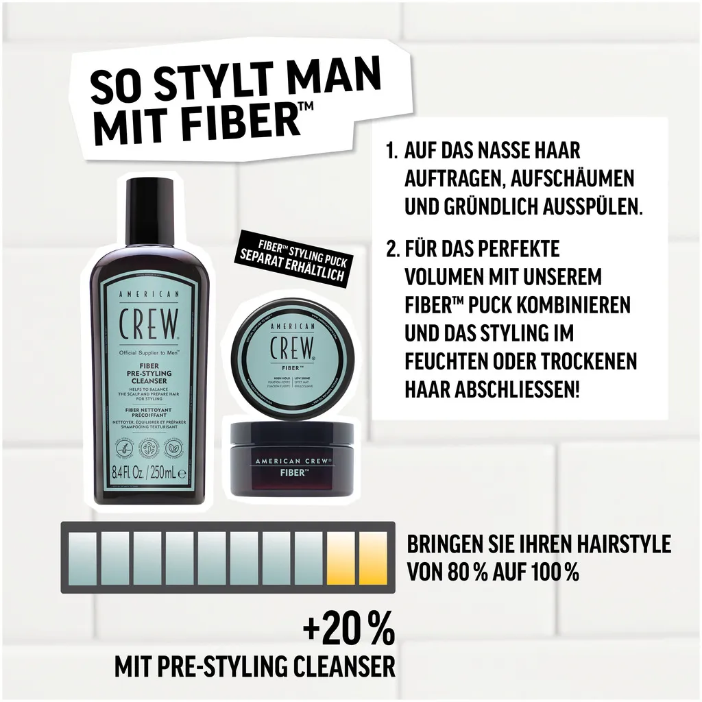 American Crew Fiber Pre-Styling Cleanser