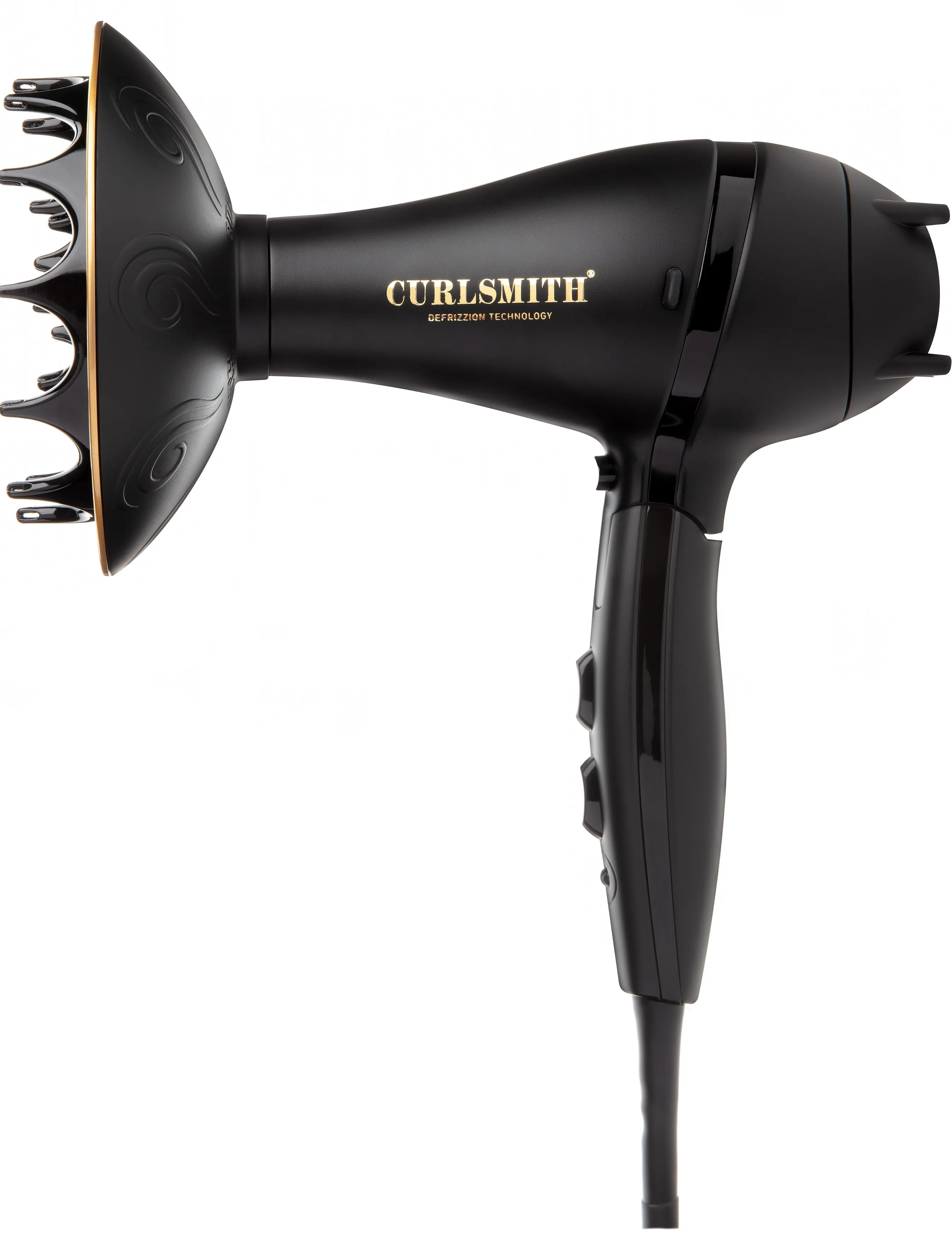 Hot Tools Curlsmith Travel Defrizzion hairdryer including XL diffuser