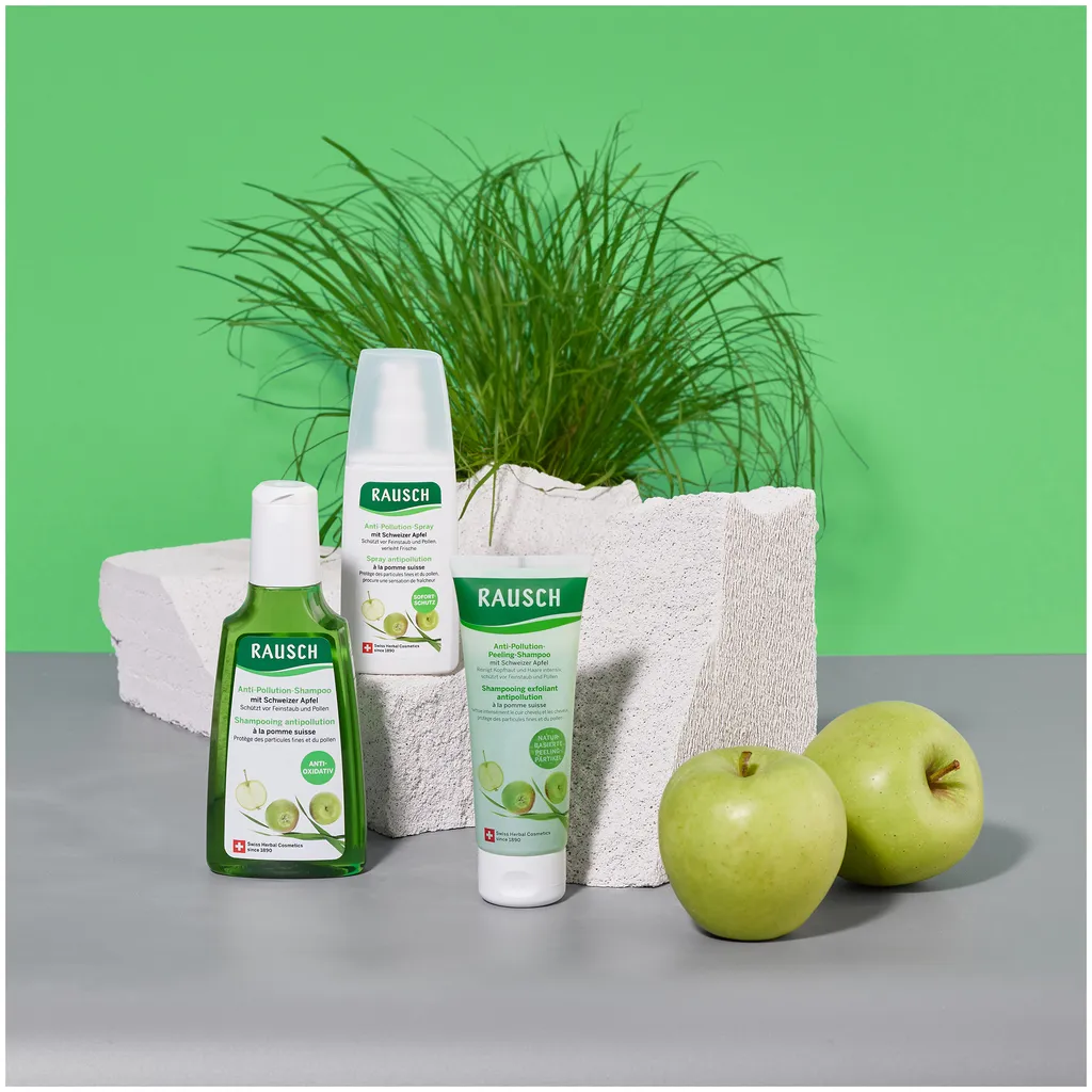 Rausch Anti-Pollution Shampoo with Swiss Apple