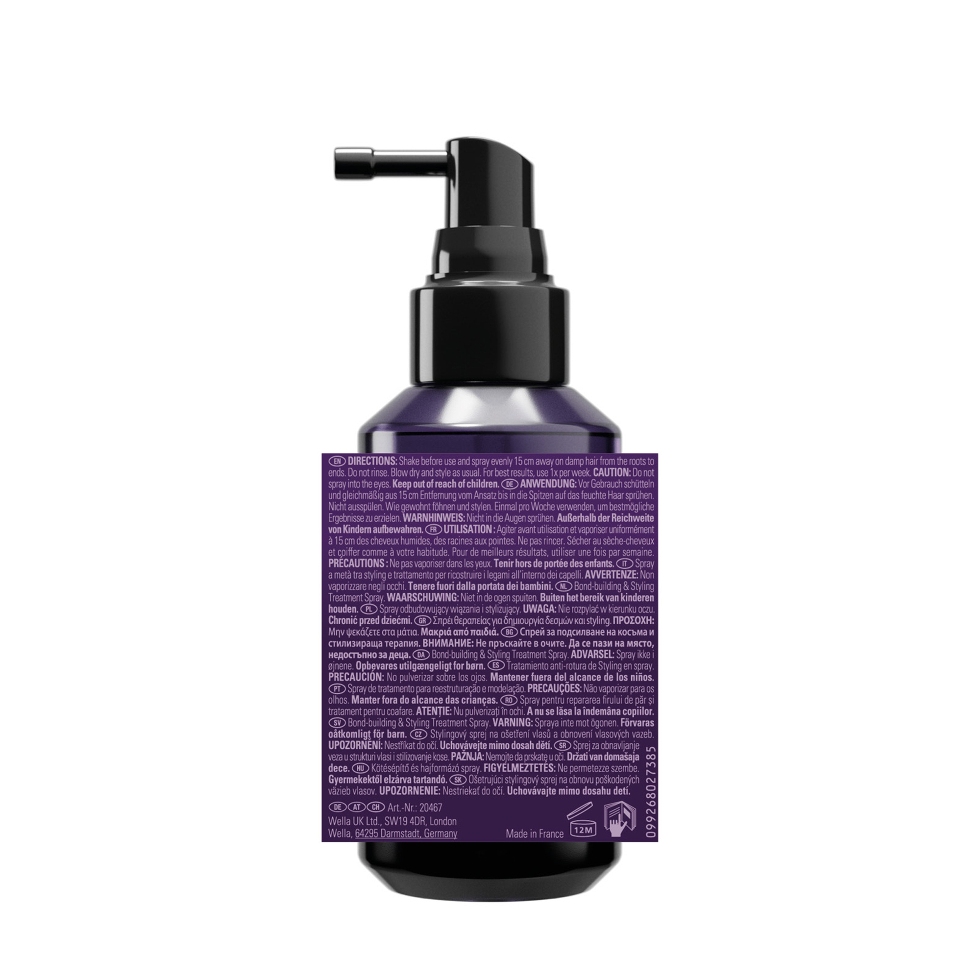 Sebastian No Breaker Bond-building & Styling Treatment Spray