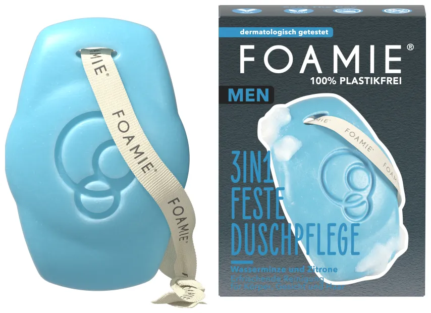 Foamie 3 in 1 Body Bar For Men - What A Man