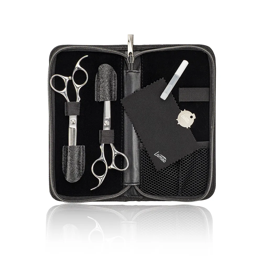 Xanitalia Lameo Stage Pro Offset Scissor 6" silver