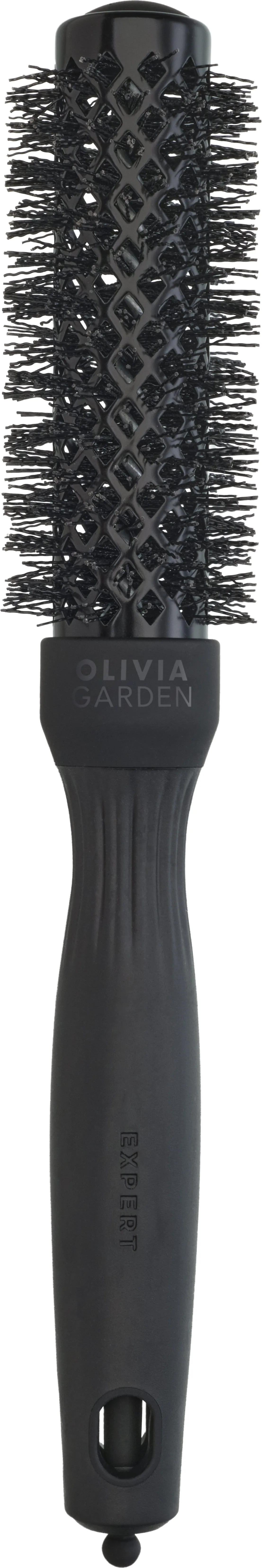 Olivia Garden EXPERT BLOWOUT SHINE Wavy Bristles Black Label