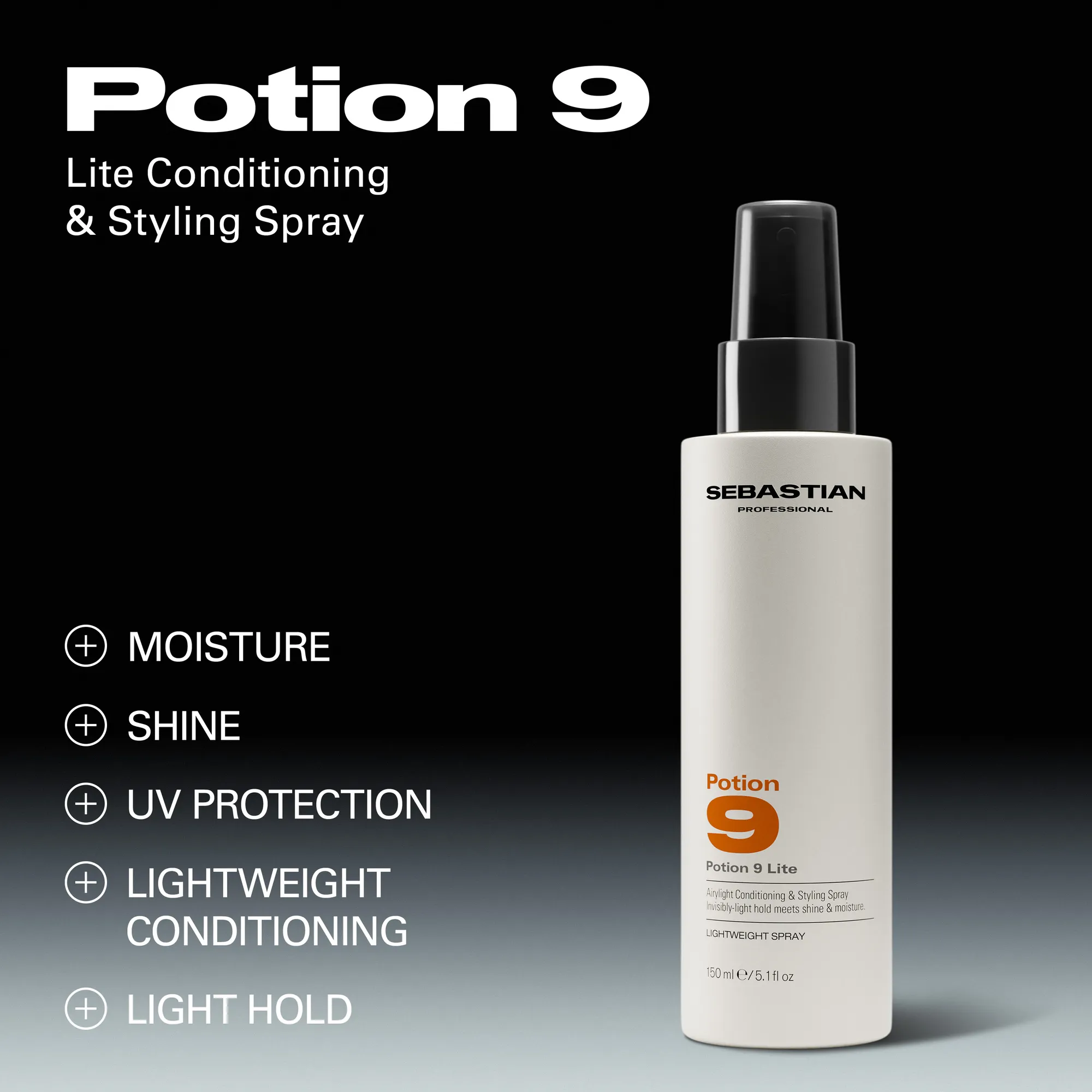 Sebastian Potion 9 Lite Conditioning & Styling Spray