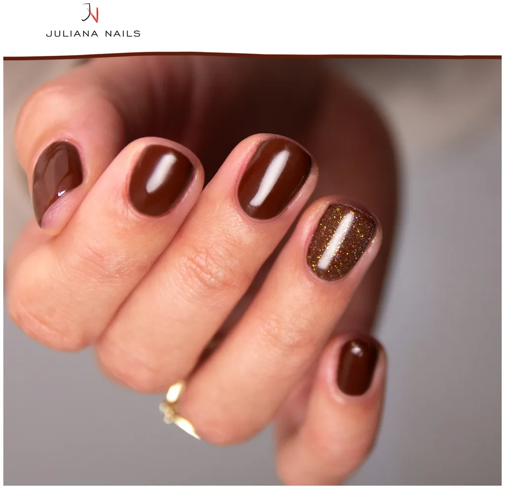 Juliana Nails Gel Polish Nude & Brown Tones - Earthy Brown