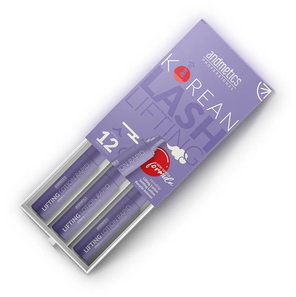 andmetics professional korean lash lifting