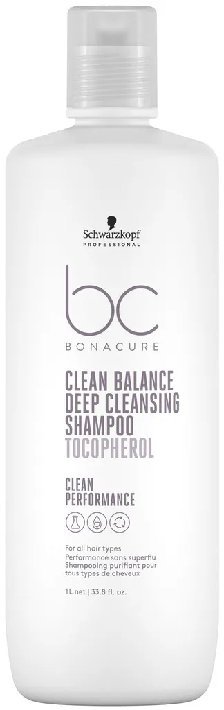 Schwarzkopf BC Bonacure Clean Balance Deep Cleansing Shampoo - 250 ml