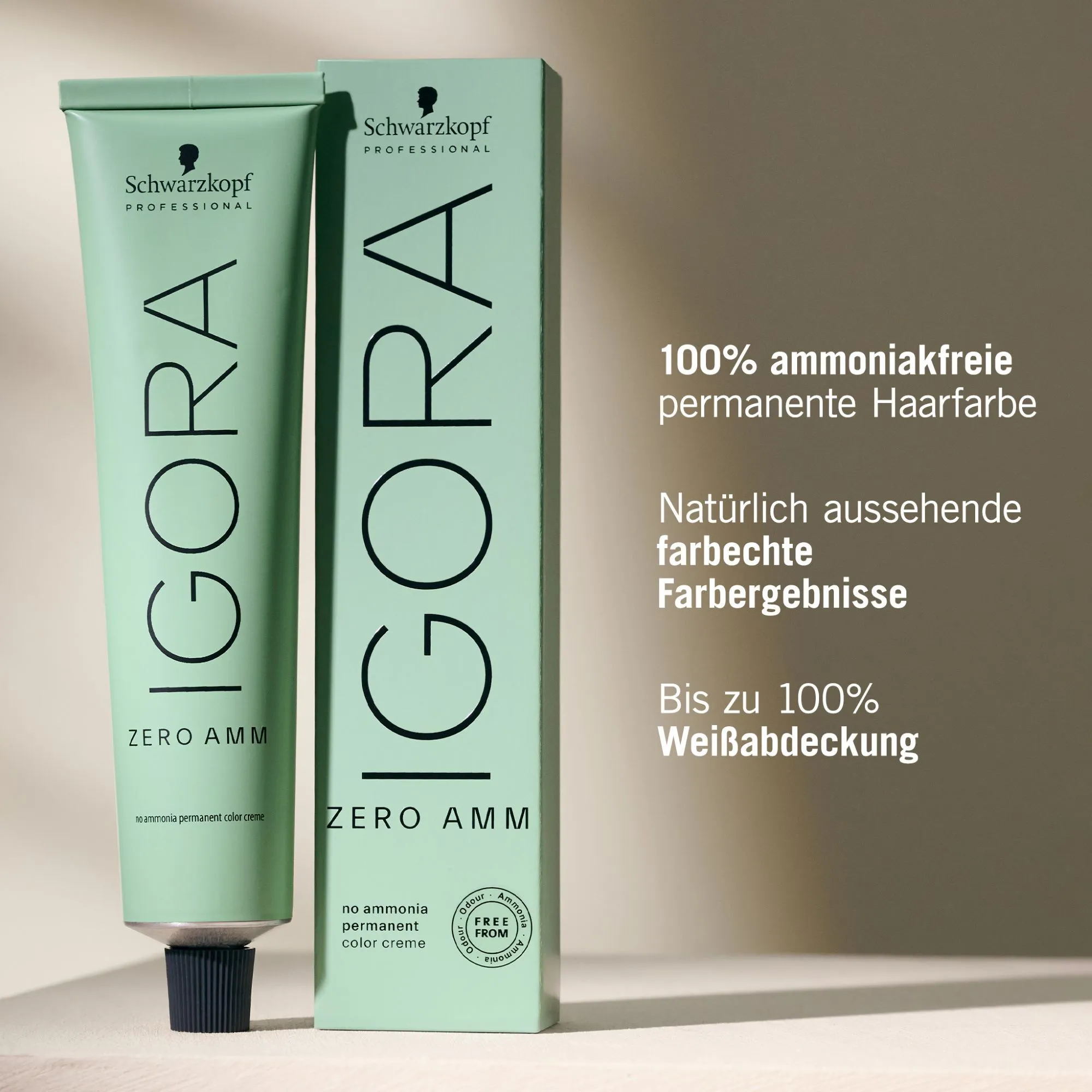 Schwarzkopf Igora Zero Amm - 4-0 medium brown natural