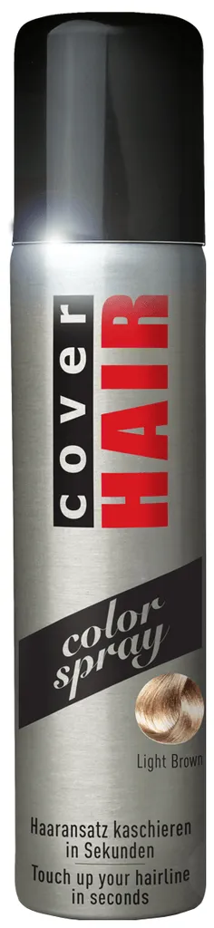 Cover Hair Color Spray - black
