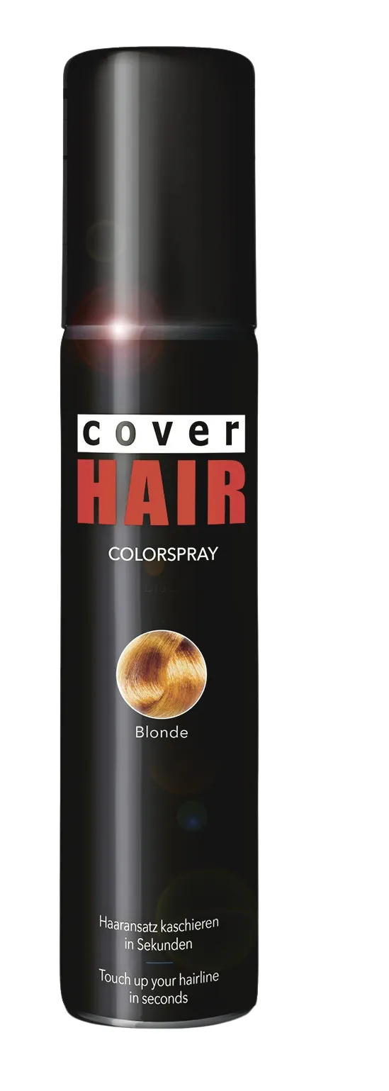 Cover Hair Color Spray - black