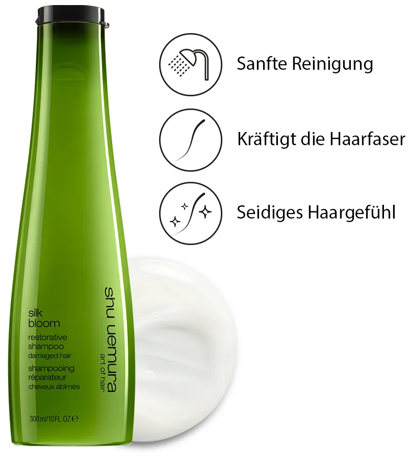 Shu Uemura Silk Bloom Shampoo - 300 ml