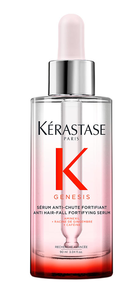 Kerastase Genesis serum scalp application diagram