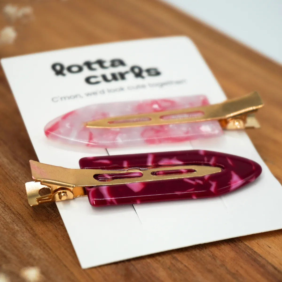 Lotta Curls Double Styling Clips - Forever Fall