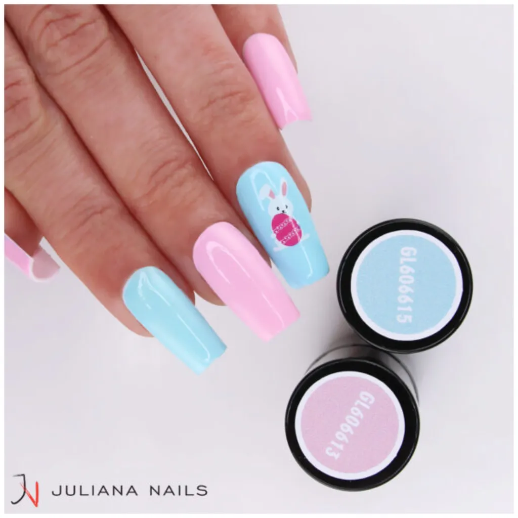 Juliana Nails Gel Polish Pastel Shades - Powder Pastel Rose
