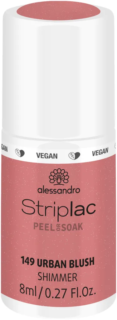 Alessandro Striplac Peel Or Soak Nail Polish - 102 Heavens Nude