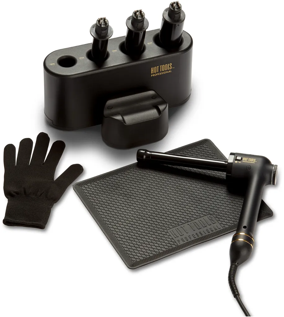 Hot Tools Professional Black Gold Curlbar Set