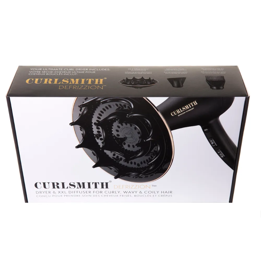 Hot Tools Curlsmith Defrizzion Hair Dryer & XXL Diffuser