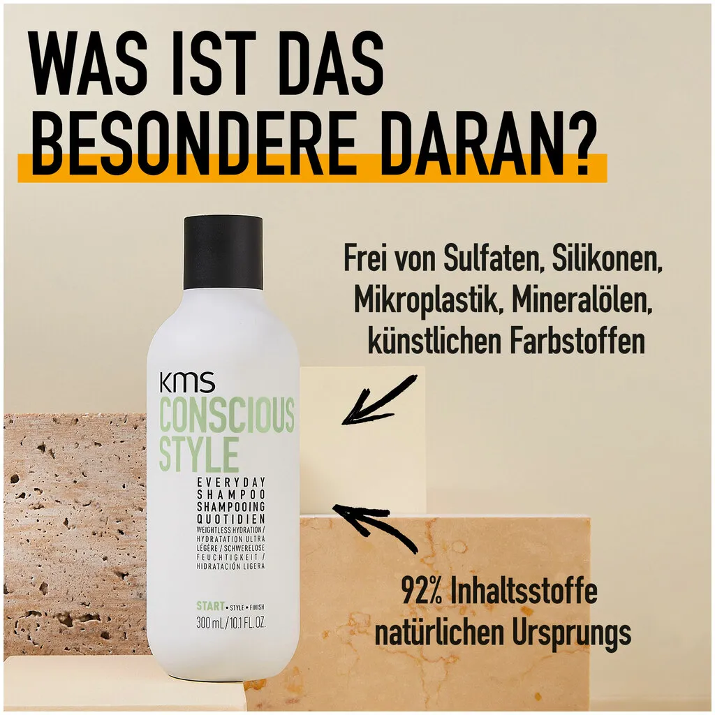 KMS Conscious Style Everyday Shampoo - 300 ml