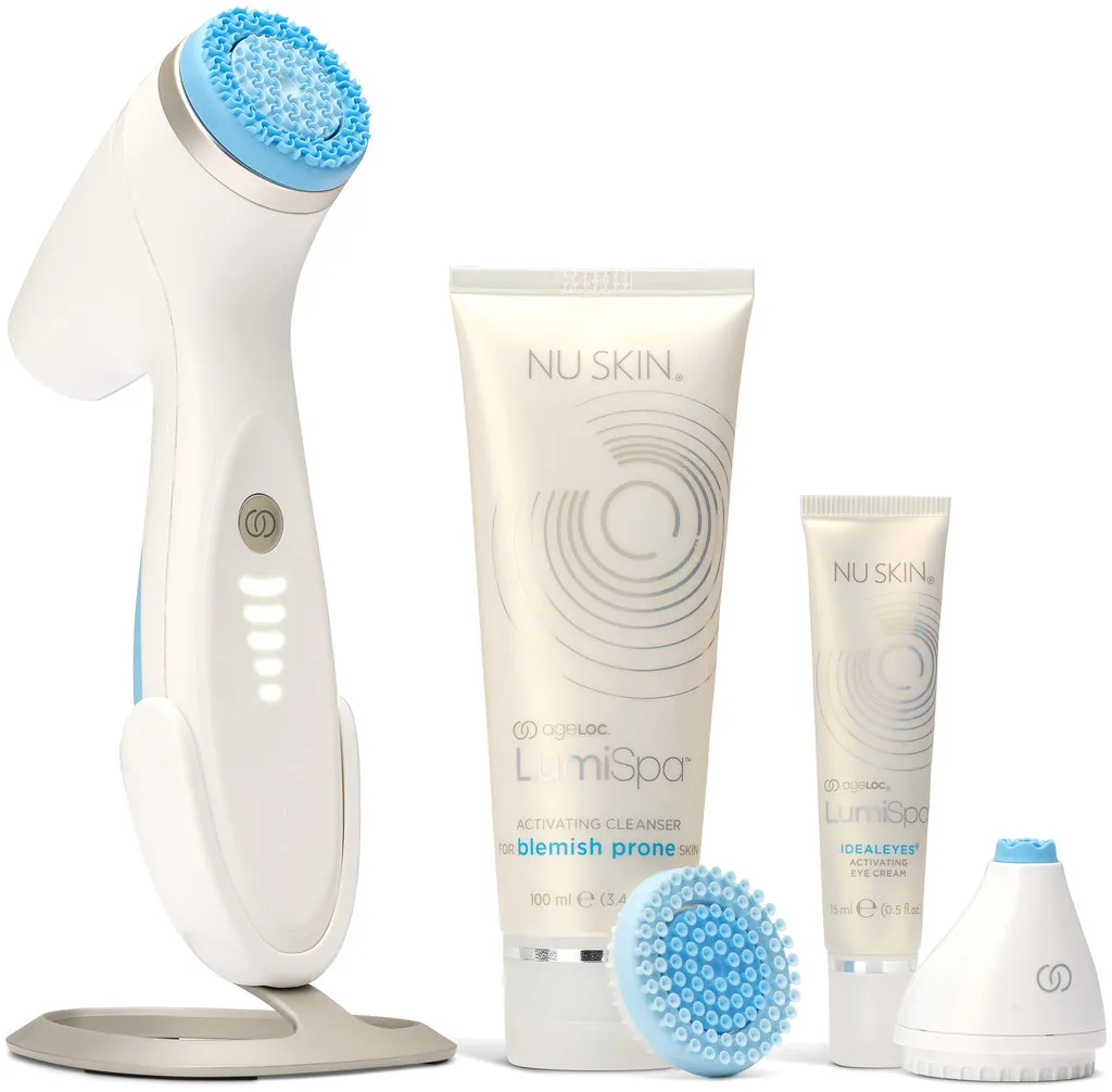 Nu Skin ageLOC LumiSpa iO Beauty Device Skincare Kit - Blemish-prone skin