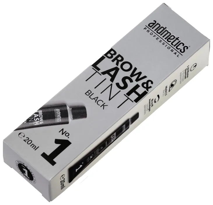 andmetics professional Brow & Lash Tint - black