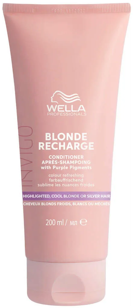 Wella Invigo Blonde Recharge Conditioner - Cool Blondes
