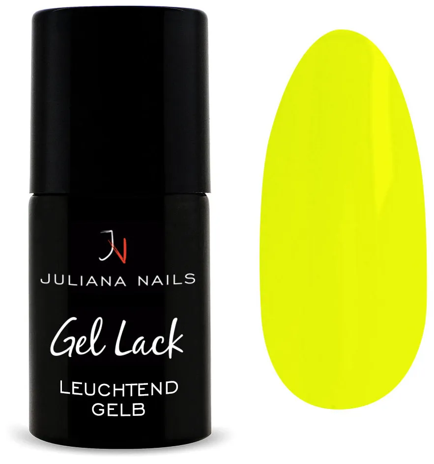 Juliana Nails Gel Polish Neon Colours - Bright Yellow
