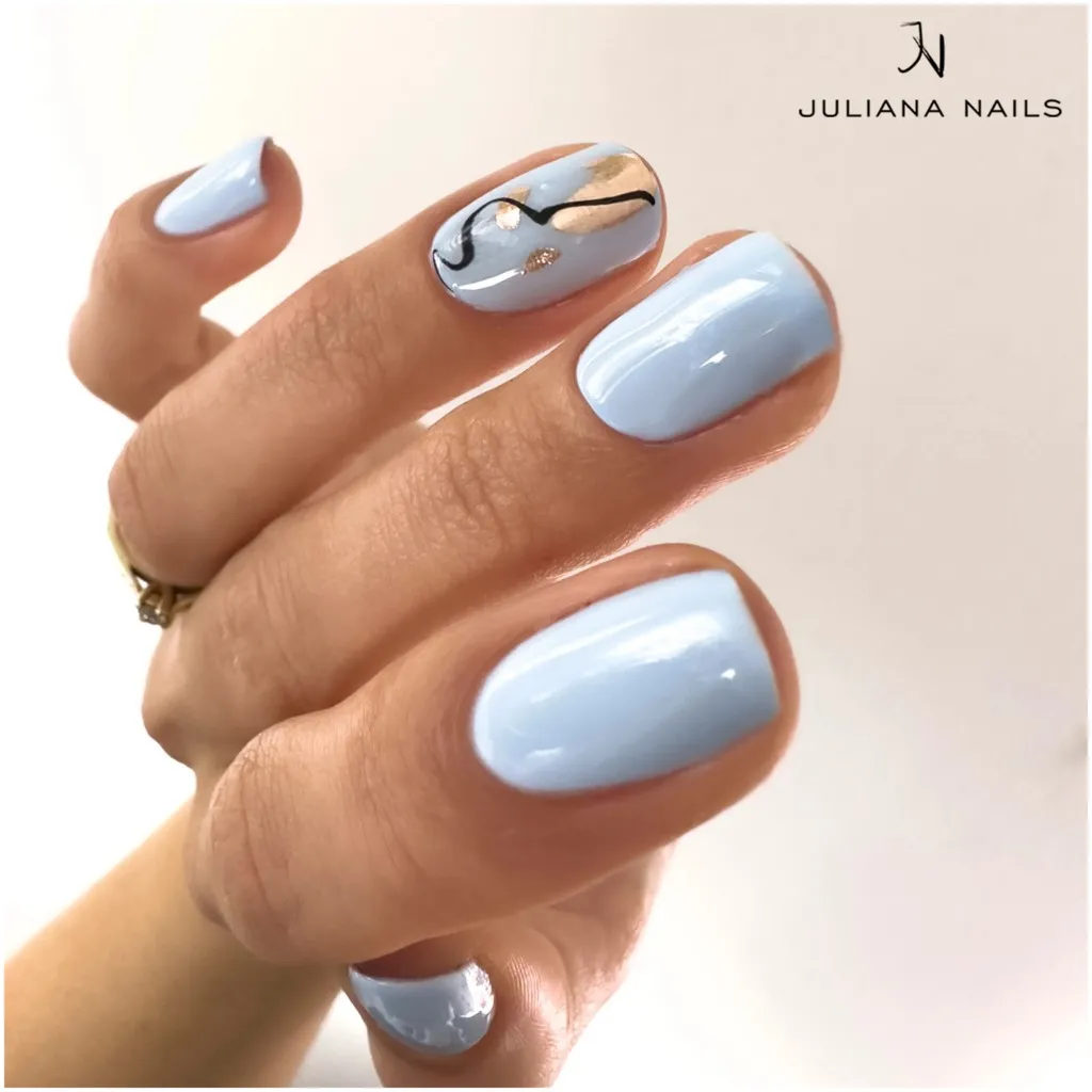 Juliana Nails Gel Polish Blue Tones  - Soft Blue