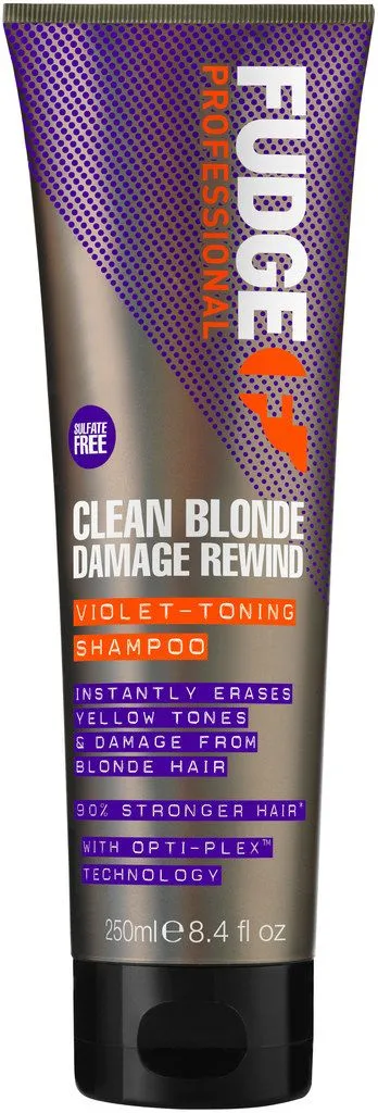 Fudge Clean Blonde Damage Rewind Shampoo  - 250 ml