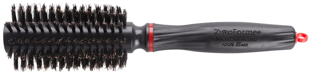 Olivia Garden Essential Blowout Soft Round Brush with Wild Boar Bristles