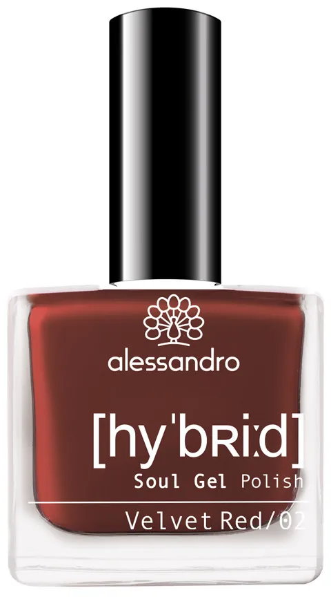 Alessandro Hybrid Nail Polish - Wild Peacock