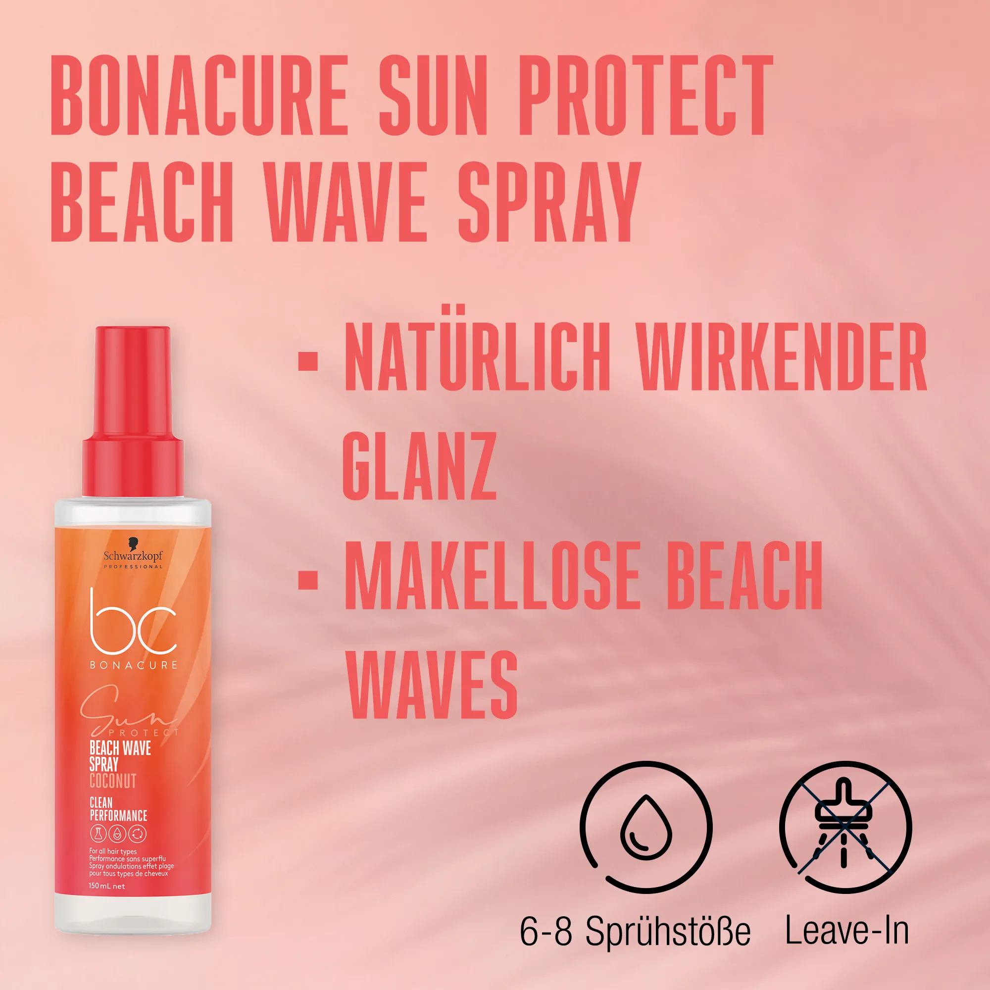 Schwarzkopf BC Sun Protect Beach Wave Spray