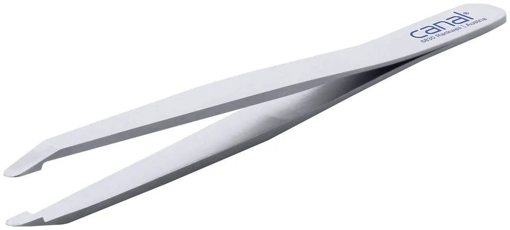 Canal Round Tip Tweezers, 9 cm