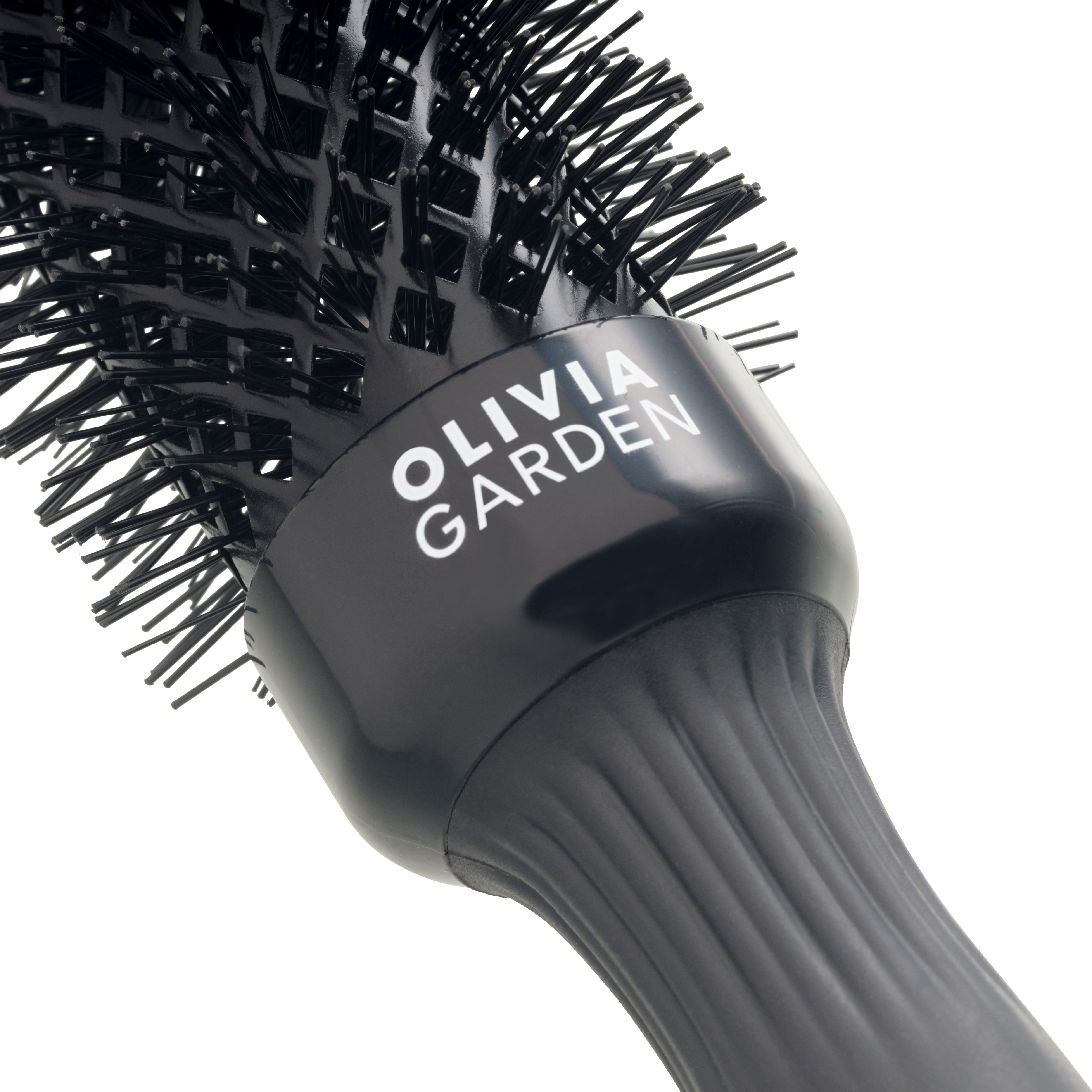 Olivia Garden EXPERT BLOWOUT SHINE Wavy Bristles Black Label