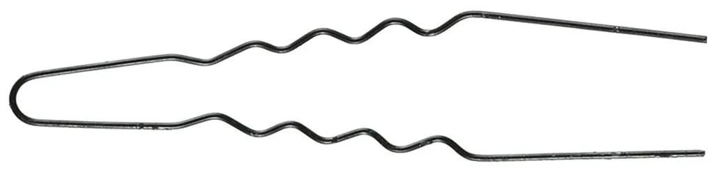 Comair Locking Needles thin black 50-piece bag