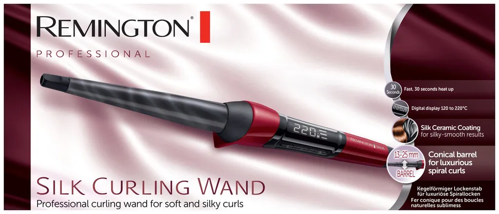Remington Silk Curling Wand CI96W1