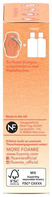 Foamie Solid Shampoo Squalane Firm Curl Care