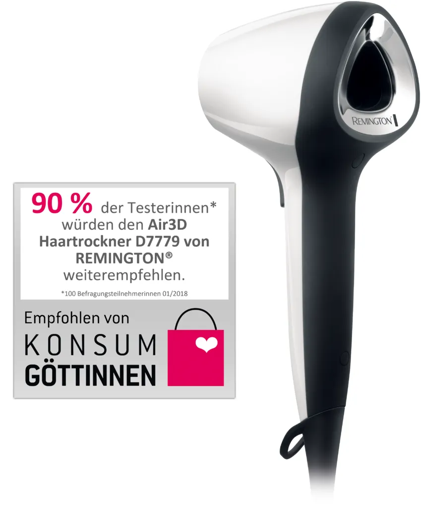 Remington Air3D Hair Dryer D7779