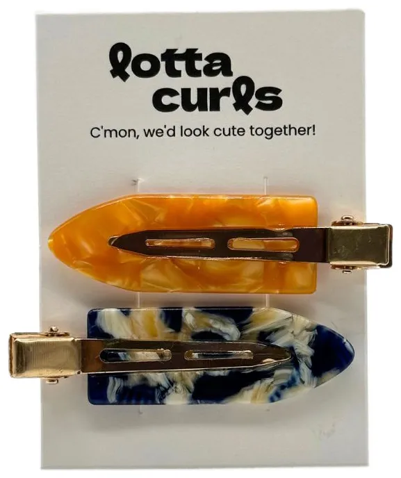 Lotta Curls Double Styling Clips - Forever Fall