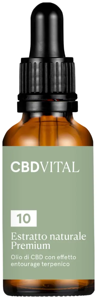 CBD VITAL Natural Extract PREMIUM CBD Oil 10% - 10 ml