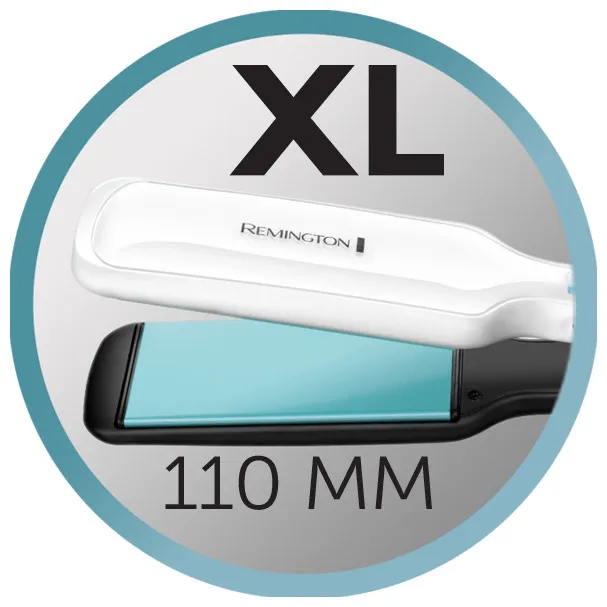 Remington Shine Therapy Wide Plate Straightener S8550