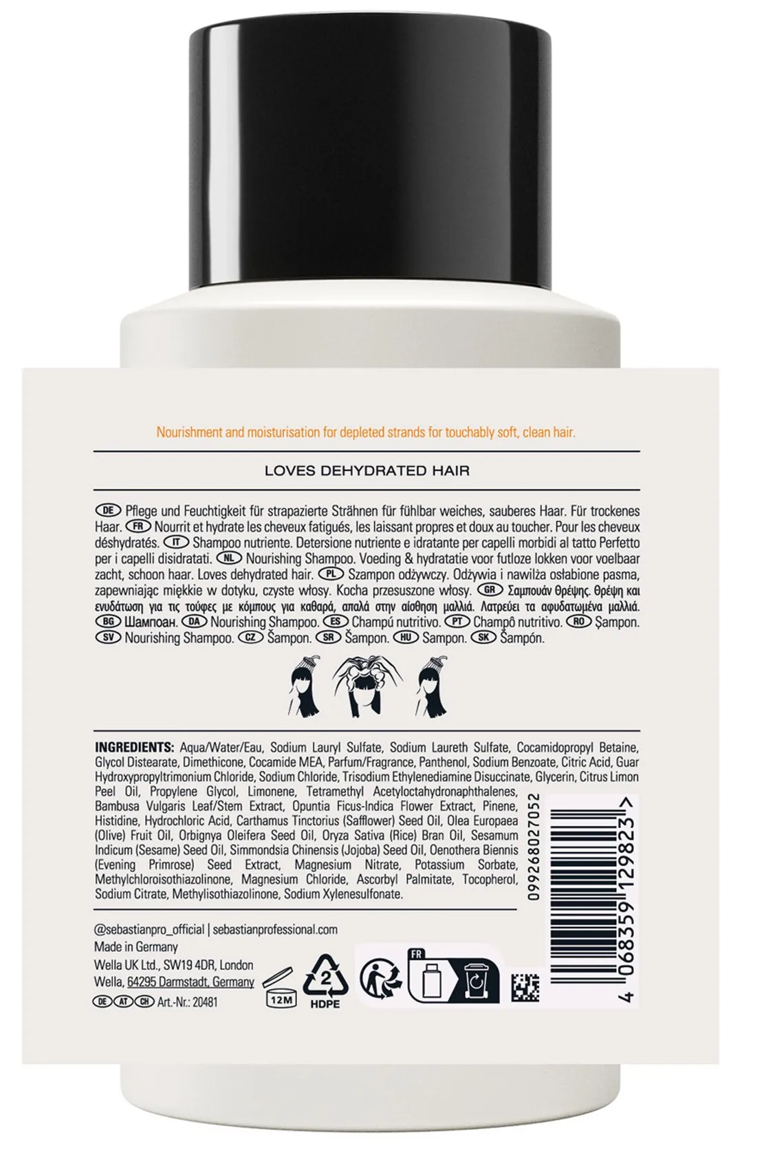 Sebastian Potion 9 Nourishing Shampoo