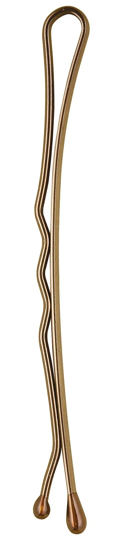 Locatelli Bobby Pins Corrugated Black Cm 5 Box 500 G