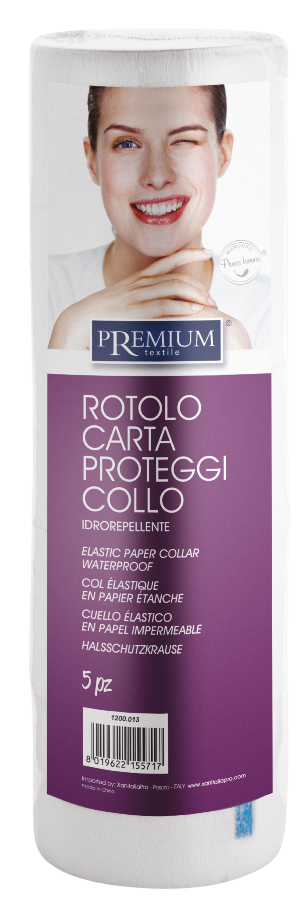Xanitalia Premium Neck Strips 5 × 100 Sheets