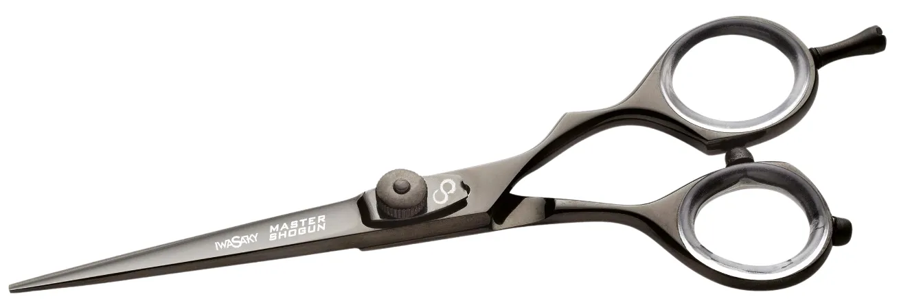 Iwasaky Master Black Shogun Hairdressing Scissor 5"