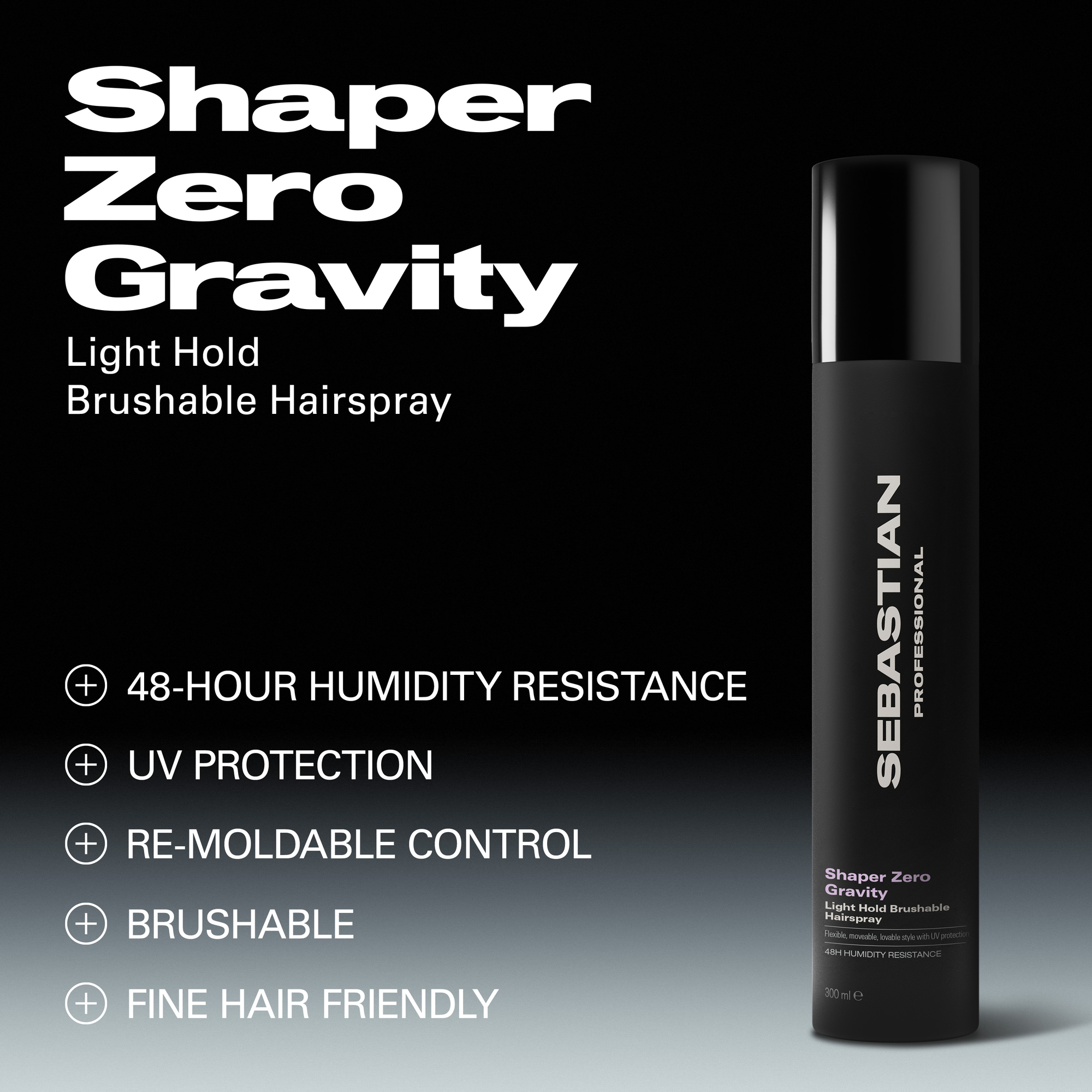 Sebastian Shaper Zero Gravity Light Hold Hairspray
